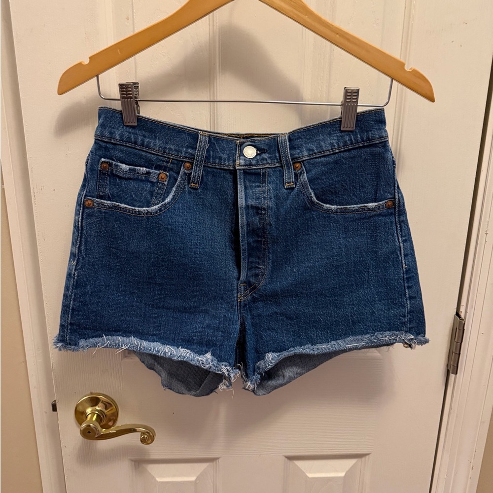 Levi's Classic Blue Jean Shorts